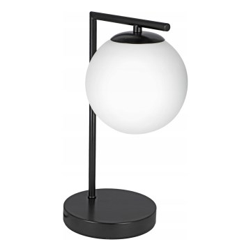 Lampada da tavolo 1xE27/40W/230V nero/bianco