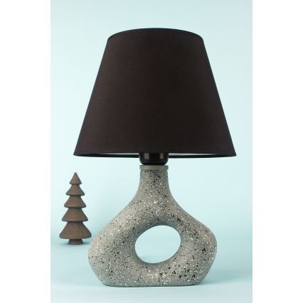 Lampada da tavolo 1xE27/40W/230V nero/verde