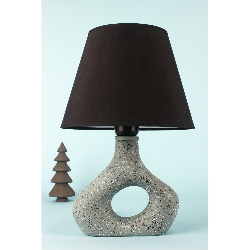 Lampada da tavolo 1xE27/40W/230V nero/verde