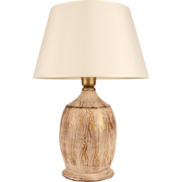 Lampada da tavolo 1xE27/40W/230V oro