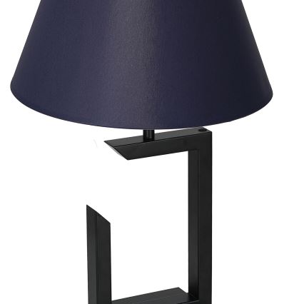 Lampada da tavolo 1xE27/60W/230V 45 cm blu/oro