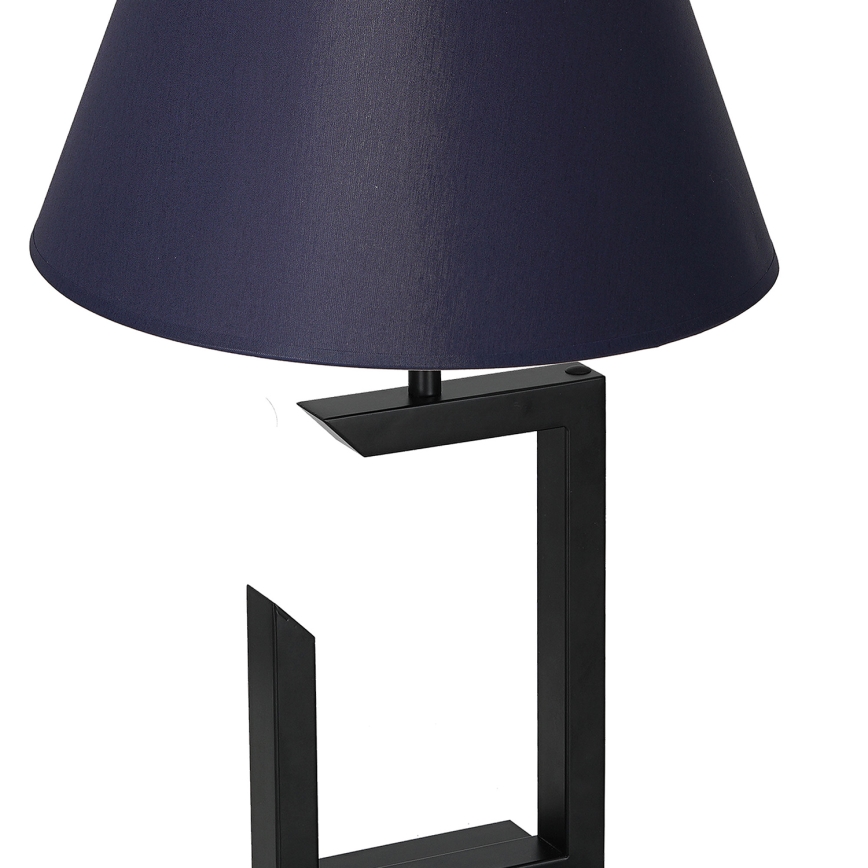 Lampada da tavolo 1xE27/60W/230V 45 cm blu/oro