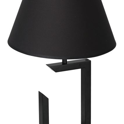 Lampada da tavolo 1xE27/60W/230V 45 cm nero/oro