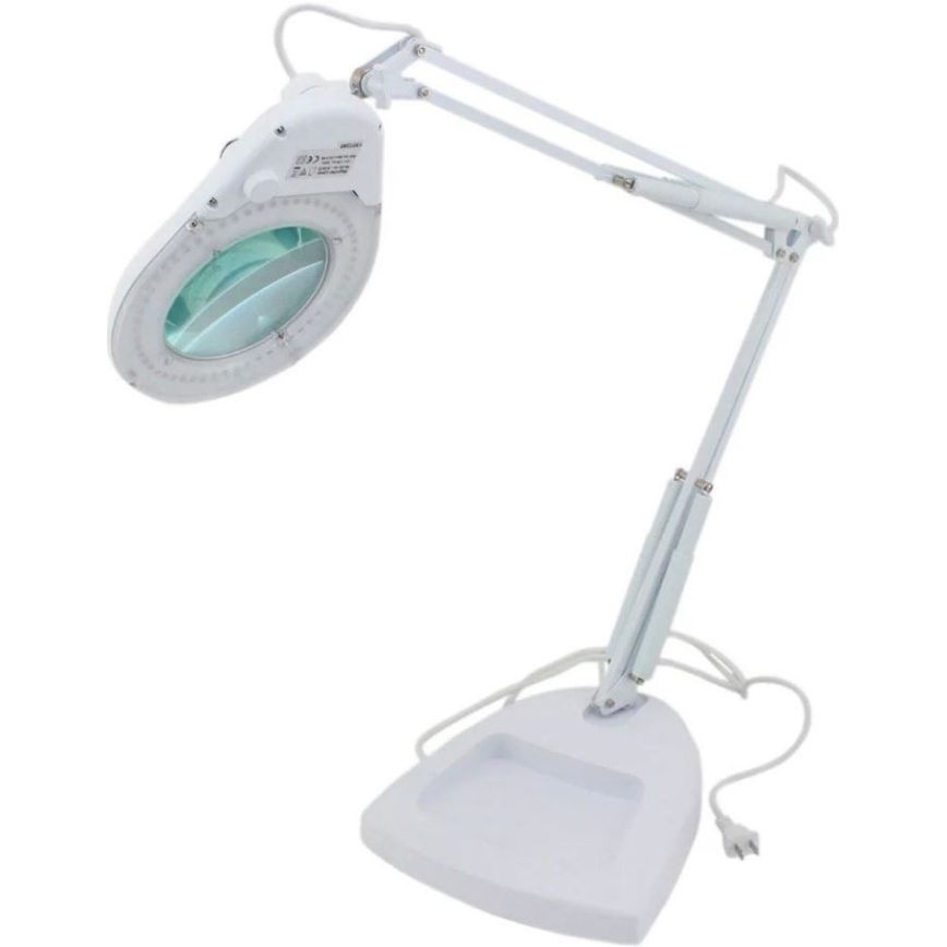 Lampada da tavolo a LED con lente d'ingrandimento LED/15W/230V