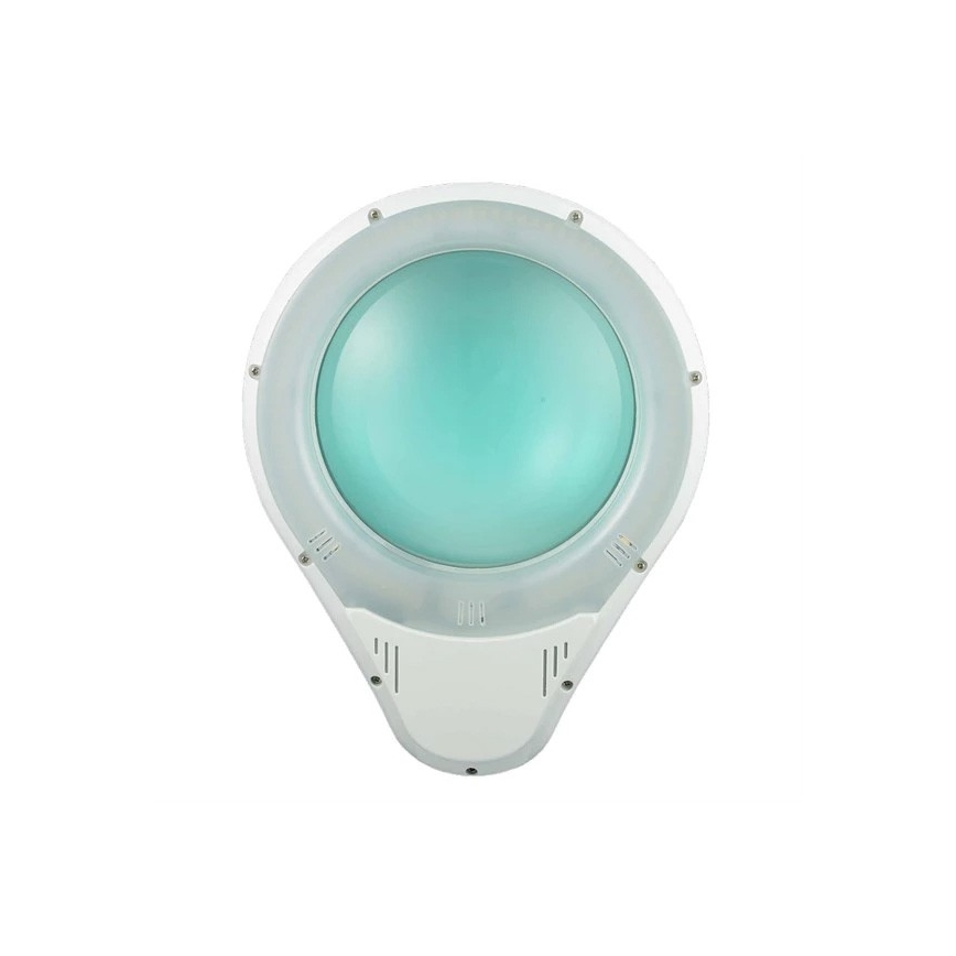 Lampada da tavolo a LED con lente d'ingrandimento LED/9W/230V bianca