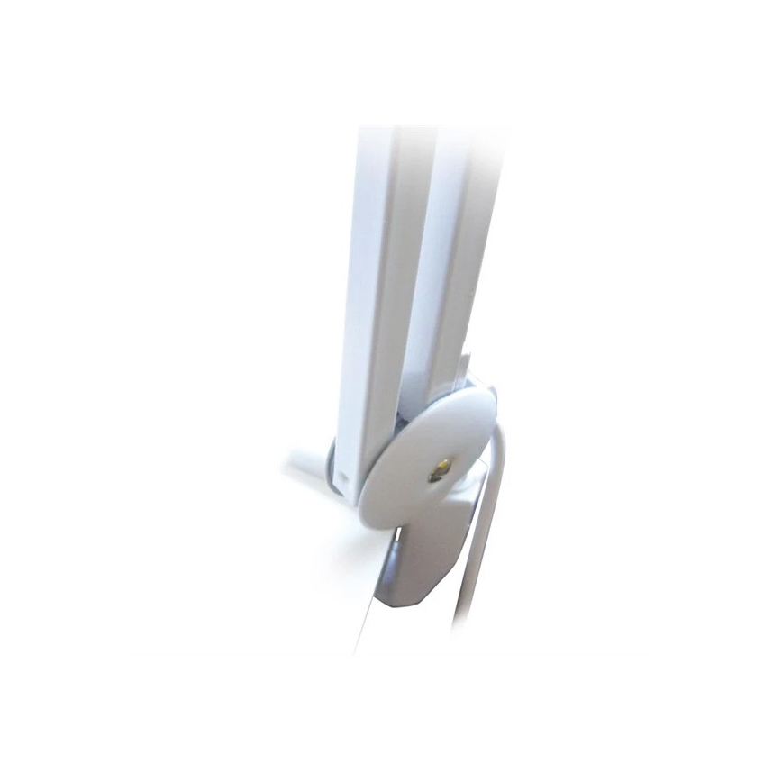 Lampada da tavolo a LED con lente d'ingrandimento LED/9W/230V bianca
