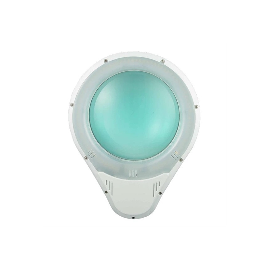 Lampada da tavolo a LED con lente d'ingrandimento LED/9W/230V bianca