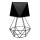 Lampada da tavolo ADAMANT LARGE 1xE27/15W/230V nero