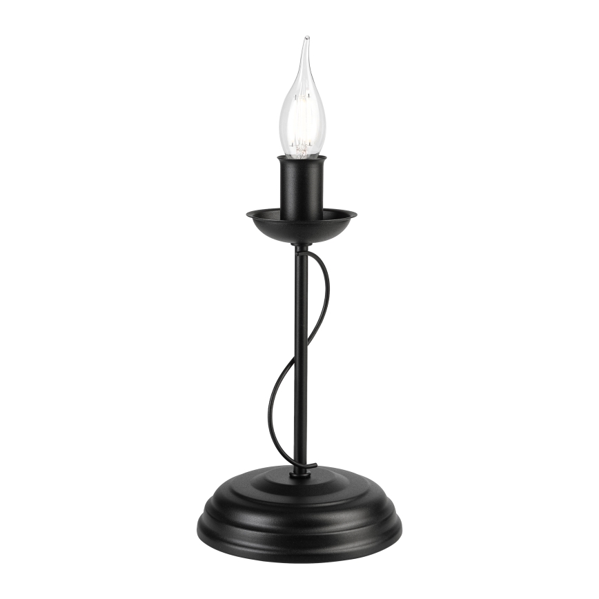 Lampada da tavolo ANTON 1xE14/60W/230V nera