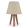 Lampada da tavolo AYD 1xE27/60W/230V beige/marrone