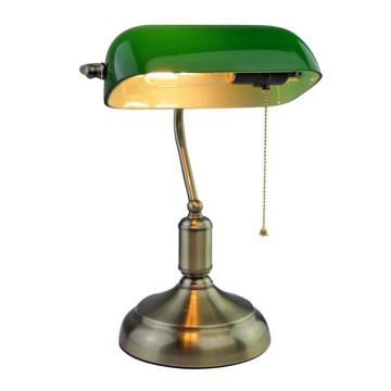 Lampada da tavolo BANKER 1xE27/60W/230V