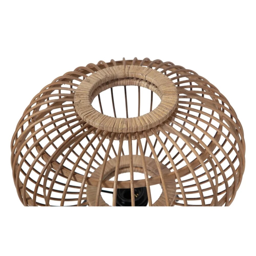 Lampada da tavolo BASICLABEL 1xE27/40W/230V bambù