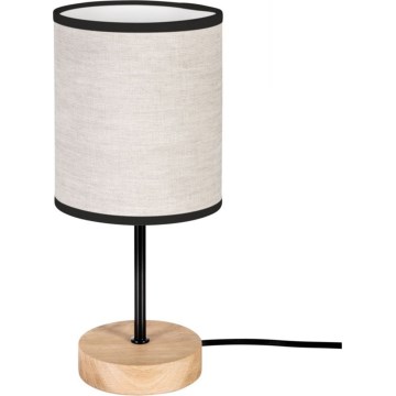 Lampada da tavolo BOHO 1xE27/25W/230V rovere