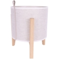 Lampada da tavolo CASIOPEA 1xE27/40W/230V 30 cm quercia