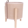 Lampada da tavolo CASIOPEA 1xE27/40W/230V 30 cm quercia