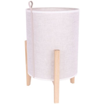Lampada da tavolo CASIOPEA 1xE27/40W/230V 40 cm quercia