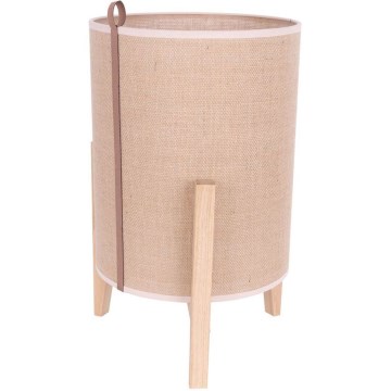 Lampada da tavolo CASIOPEA 1xE27/40W/230V 40 cm quercia