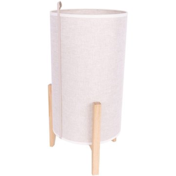 Lampada da tavolo CASIOPEA 1xE27/40W/230V 50 cm quercia