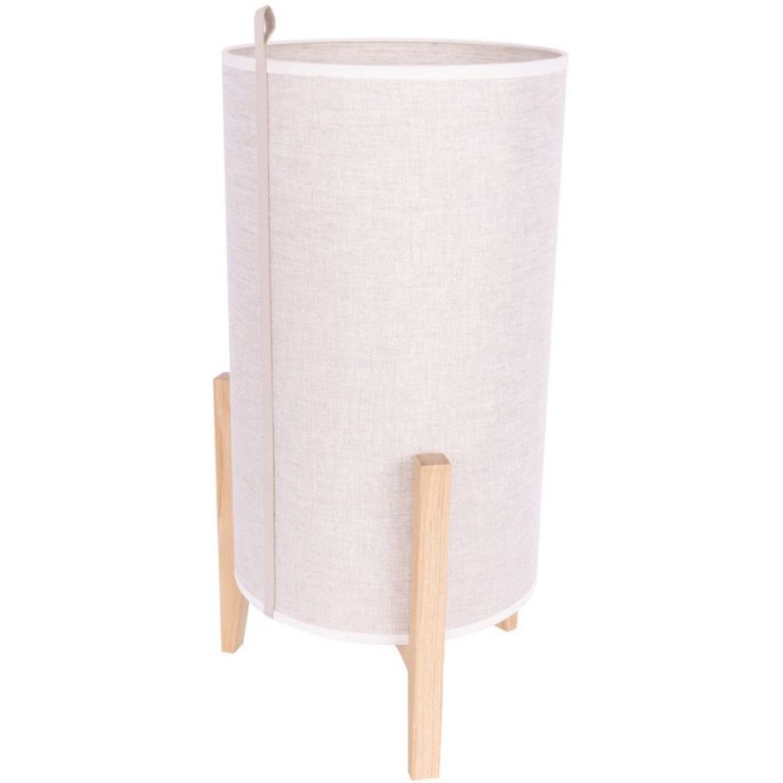 Lampada da tavolo CASIOPEA 1xE27/40W/230V 50 cm quercia