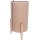 Lampada da tavolo CASIOPEA 1xE27/40W/230V 50 cm quercia