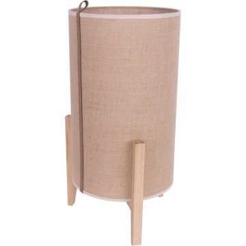 Lampada da tavolo CASIOPEA 1xE27/40W/230V 50 cm rovere