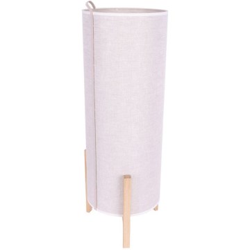 Lampada da tavolo CASIOPEA 1xE27/40W/230V 70 cm quercia