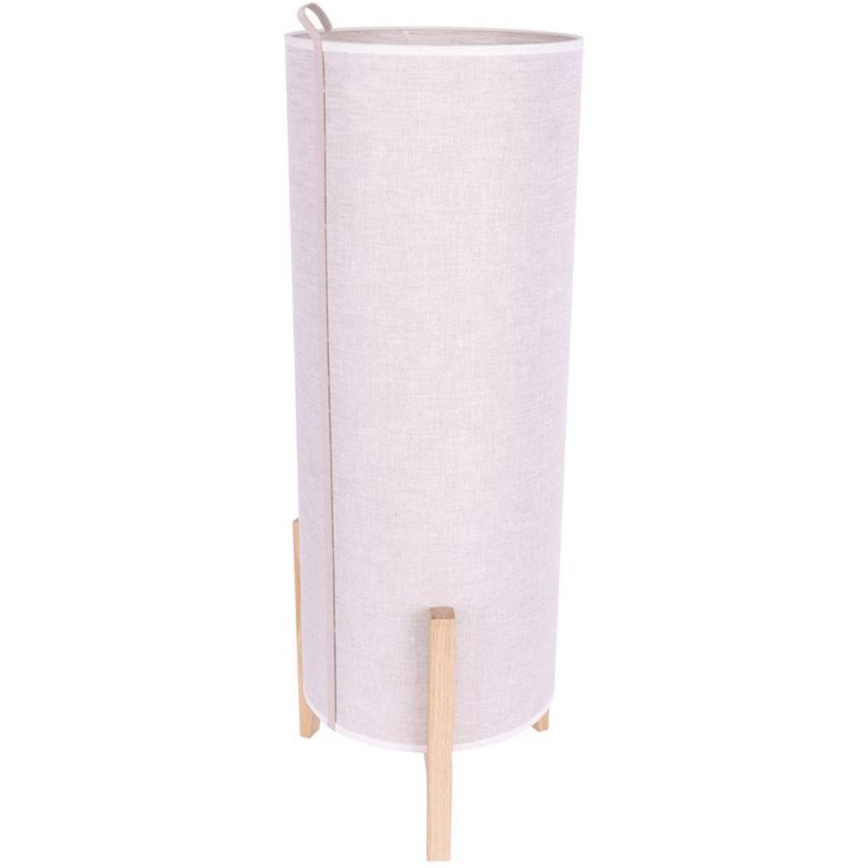 Lampada da tavolo CASIOPEA 1xE27/40W/230V 70 cm quercia
