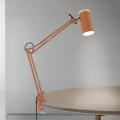Lampada da tavolo con clip GILI 1xE27/40W/230V colore mattone
