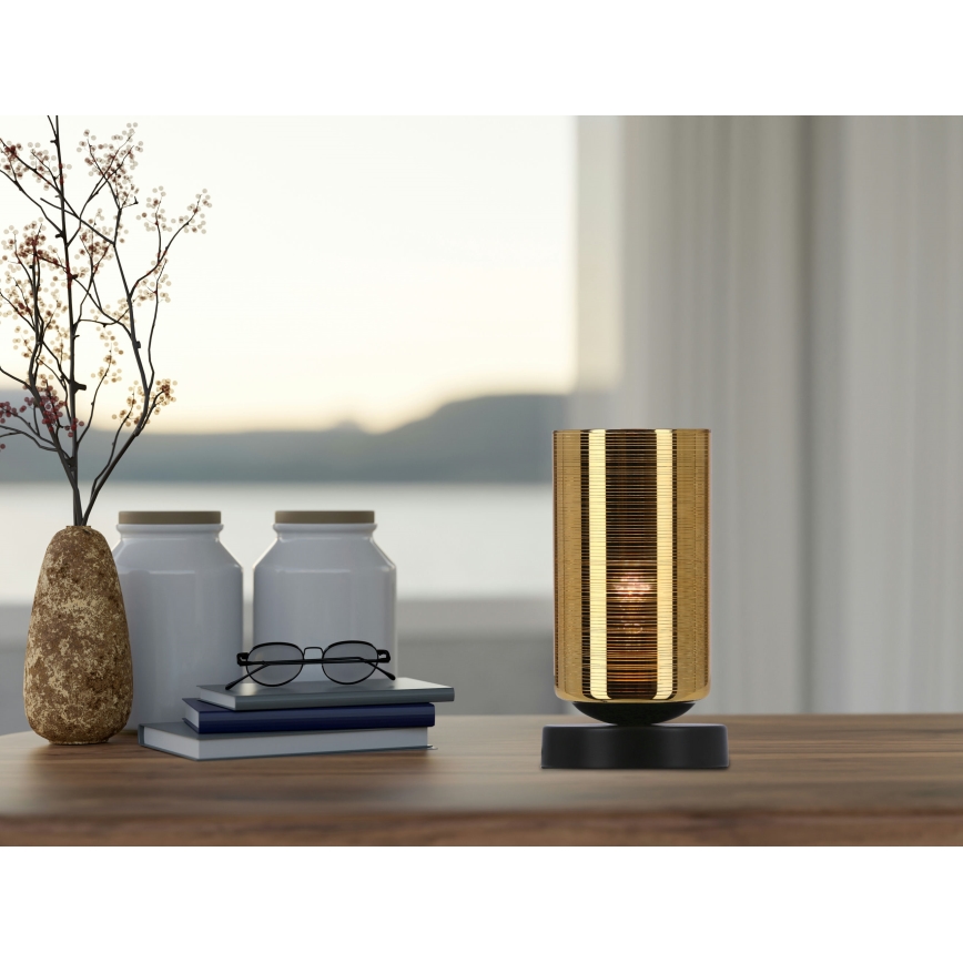 Lampada da tavolo COX 1xE27/60W/230V oro