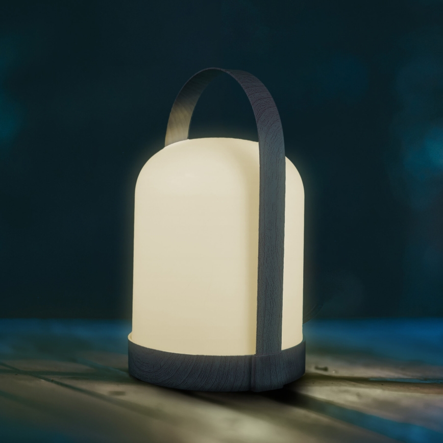 Lampada da tavolo decorativa LED RGBW MINORKA LED/0,3 W/4,5 V 3xAA