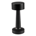 Lampada da tavolo dimmerabile a sfioramento LED SIMPLY/5V 2700/4000/6500K 800 mAh nera