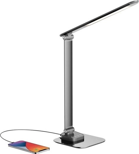 Lampada da tavolo dimmerabile LED con USB LED/7,5W/230V 3000K/4000K/5500K antracite