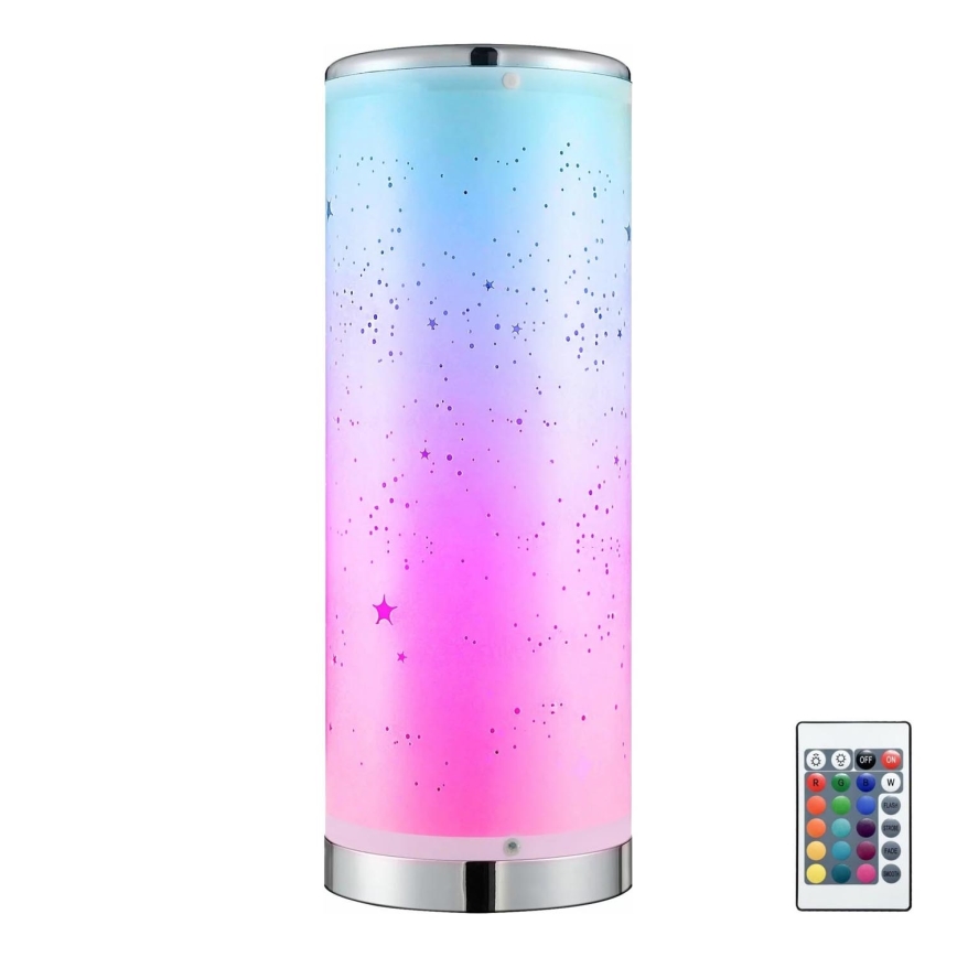 Lampada da tavolo dimmerabile LED RGBW STELLA MINI LED/5W/5V + telecomando