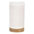 Lampada da tavolo FIRE 1xE27/25W/230V rovere/beige rovere