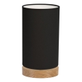 Lampada da tavolo FIRE 1xE27/25W/230V rovere/nero rovere