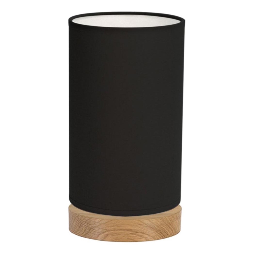 Lampada da tavolo FIRE 1xE27/25W/230V rovere/nero rovere