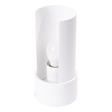 Lampada da tavolo FLASH 1xE27/15W/230V bianco