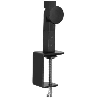 Lampada da tavolo LED dimmerabile a sfioramento, flessibile, con clip LED/12W/230V 3000/4000/6000K nera