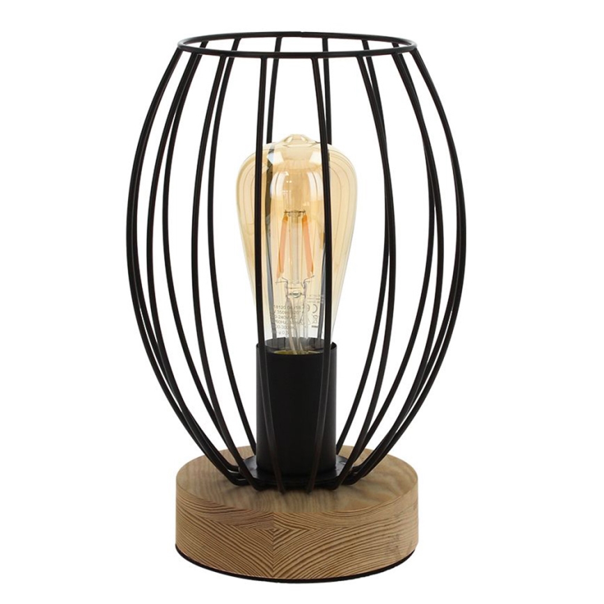 Lampada da tavolo GUNNAR 1xE27/25W/230V quercia