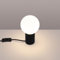 Lampada da tavolo HALO 1xG9/8W/230V diametro 12 cm nero