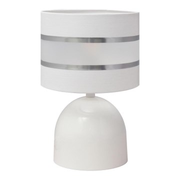 Lampada da tavolo HELEN 1xE27/15W/230V bianco
