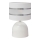 Lampada da tavolo HELEN 1xE27/15W/230V bianco