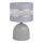 Lampada da tavolo HELEN 1xE27/15W/230V grigio/argento