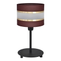 Lampada da tavolo HELEN 1xE27/15W/230V marrone/nero/oro