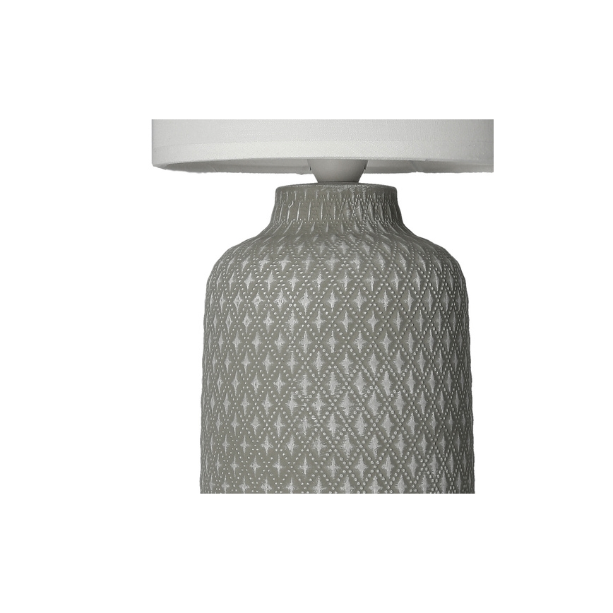 Lampada da tavolo INER 1xE14/40W/230V grigio