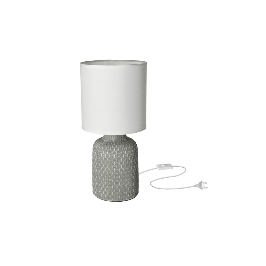 Lampada da tavolo INER 1xE14/40W/230V grigio