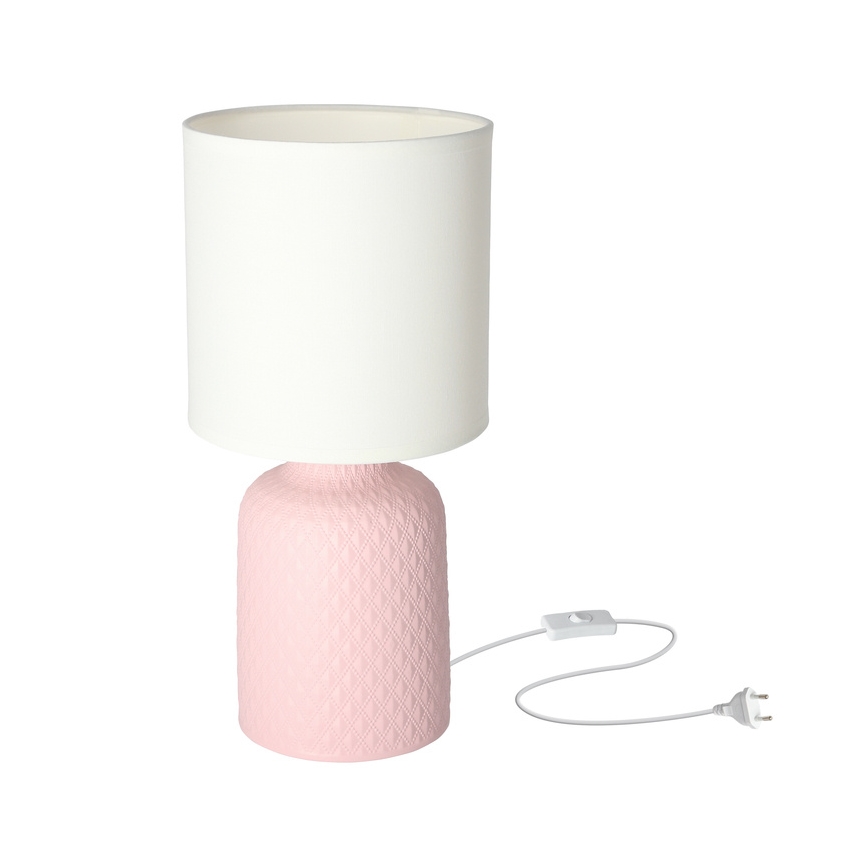 Lampada da tavolo INER 1xE14/40W/230V rosa