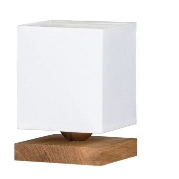 Lampada da tavolo INGER 1xE27/25W/230V quercia