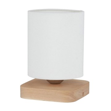 Lampada da tavolo JENTA 1xE27/25W/230V quercia