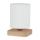 Lampada da tavolo JENTA 1xE27/25W/230V quercia